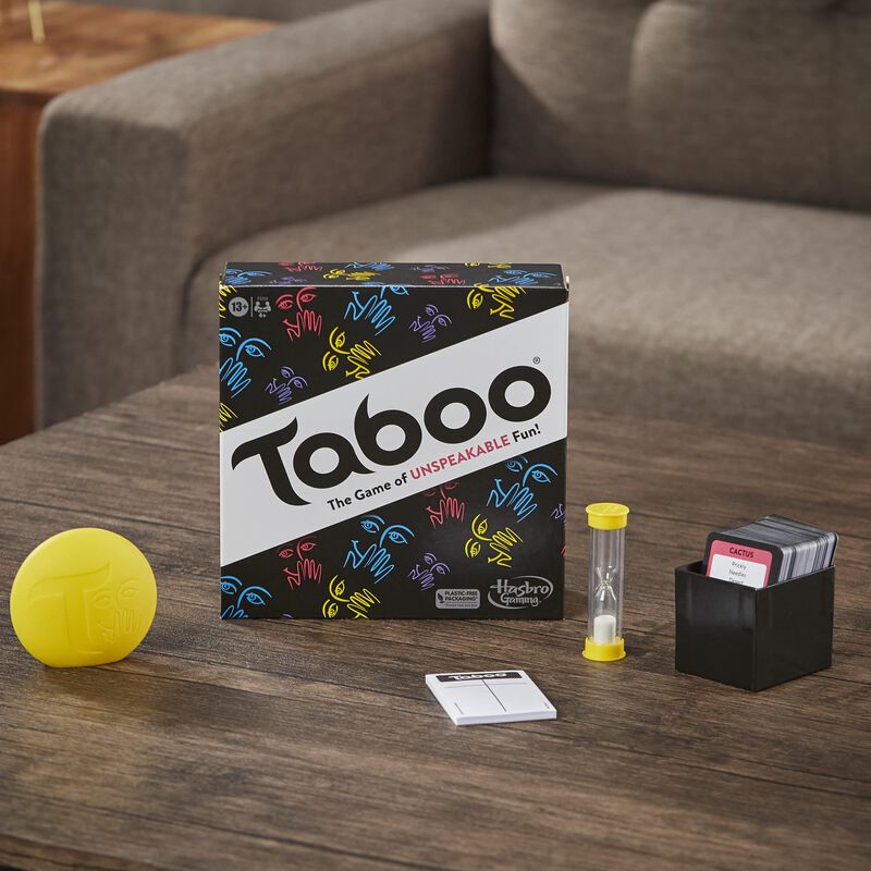 Juego De Mesa Hasbro Gaming Taboo Classic Para ... image number null