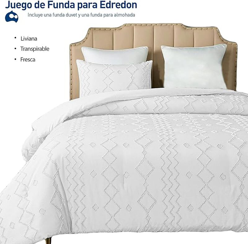 Juego de Funda Duvet para Edredon Individual. L... image number null