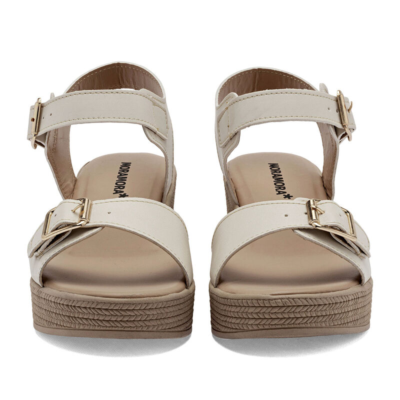 Moramora Sandalia Blanco Para Mujer 147579ce image number null