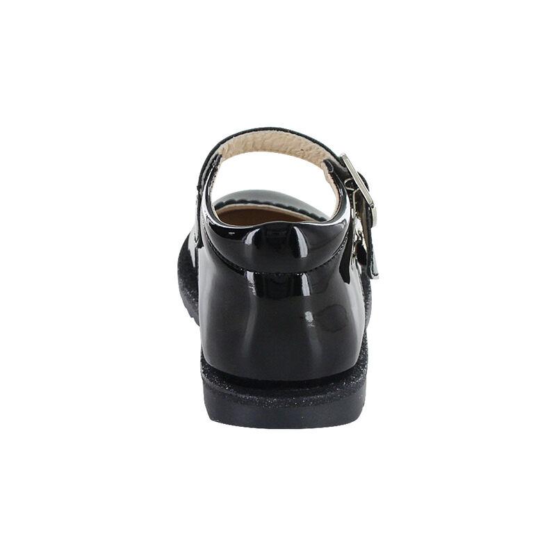 Coqueta Zapato Casual Para Ni&ntilde;a Negro Charol Co... image number null