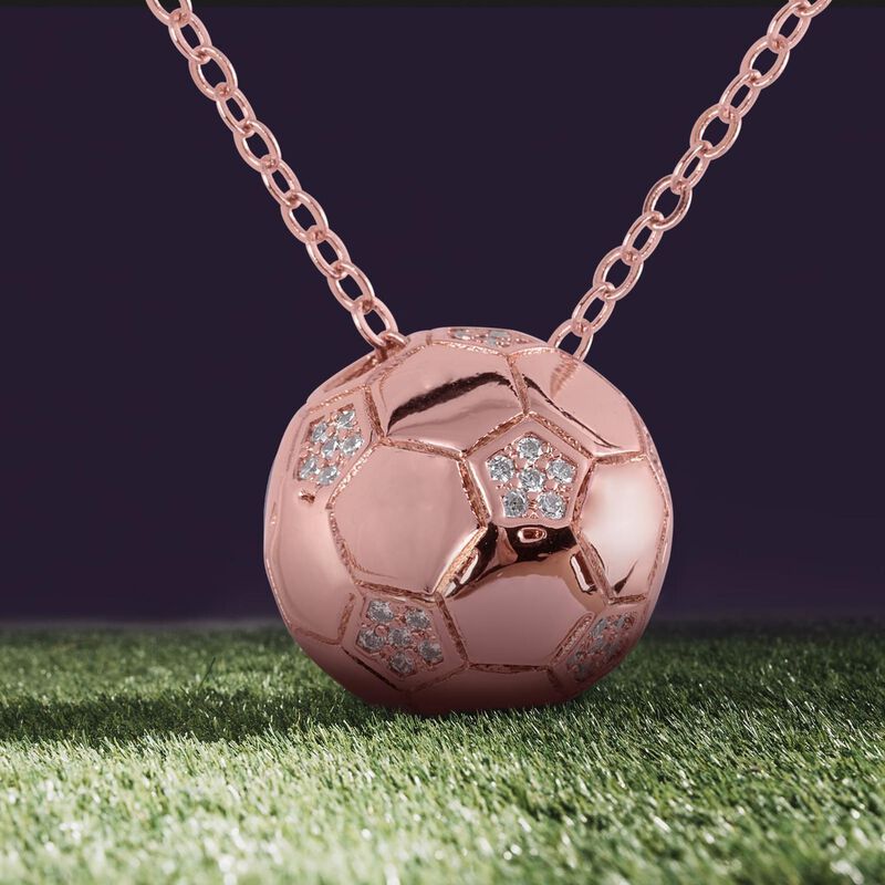 Collar Mujer Bal&oacute;n F&uacute;tbol Mundial Regalos Origi... image number null