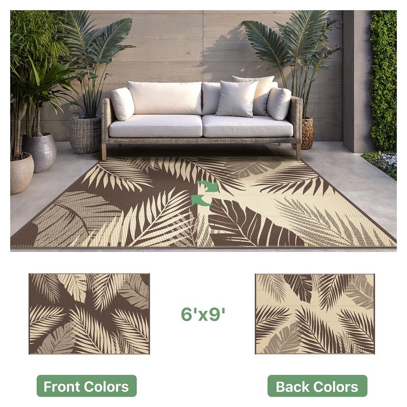 Alfombra Exterior Sarben 183 cm x 274 cm Imperm... image number null