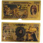 Billete Conmemorativo Anime Saint Seiya Aldebaran de Tauro