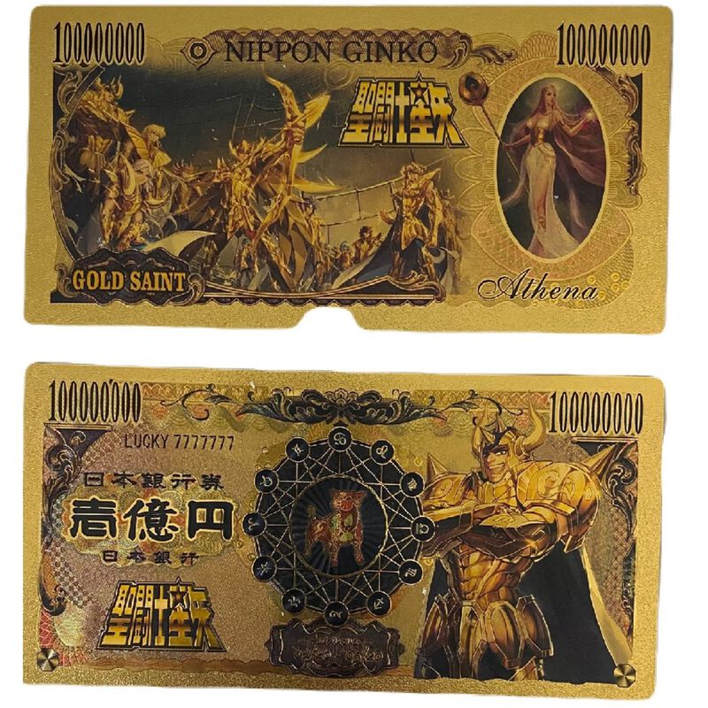 Billete Conmemorativo Anime Saint Seiya Aldebar... image number null