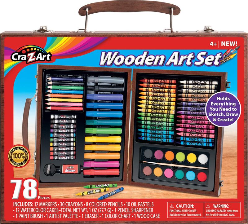 Cra-z-art. Conjunto De Arte De 78 Piezas image number null