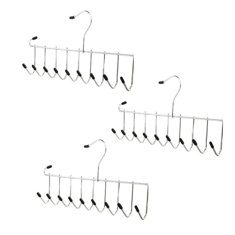 kit De 3 Ganchos Multiusos Acero Inoxidable image number null