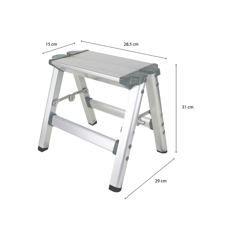 Escalera Taburete Maxtool Plegable Antiderrapan... image number null