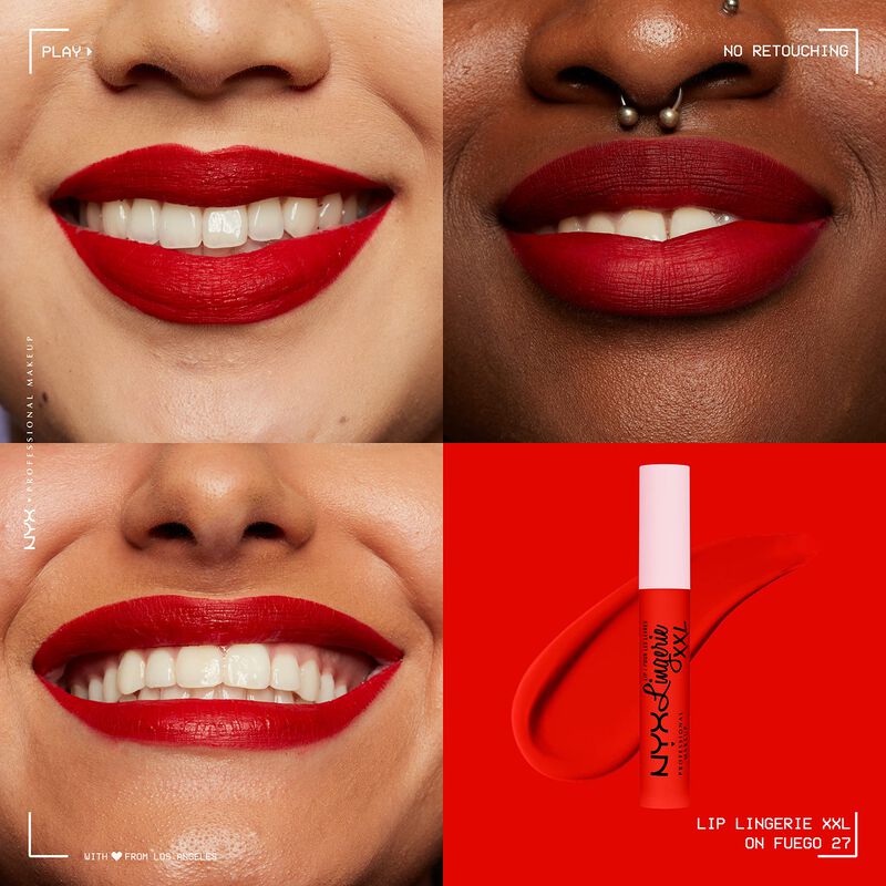Lipstick Nyx Professional Makeup Labial Lencer&iacute;... image number null