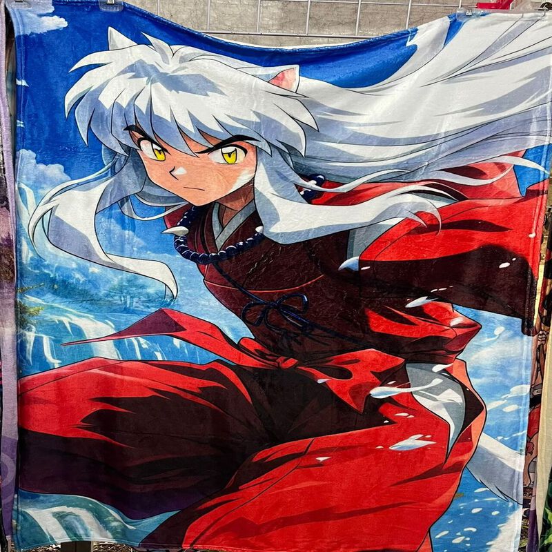 Exclusiva! Cobija Frazada Ultra Suave Inuyasha image number null