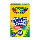 Juego De 48 Crayones Crayola Ultra Clean, Lavables, Color Max