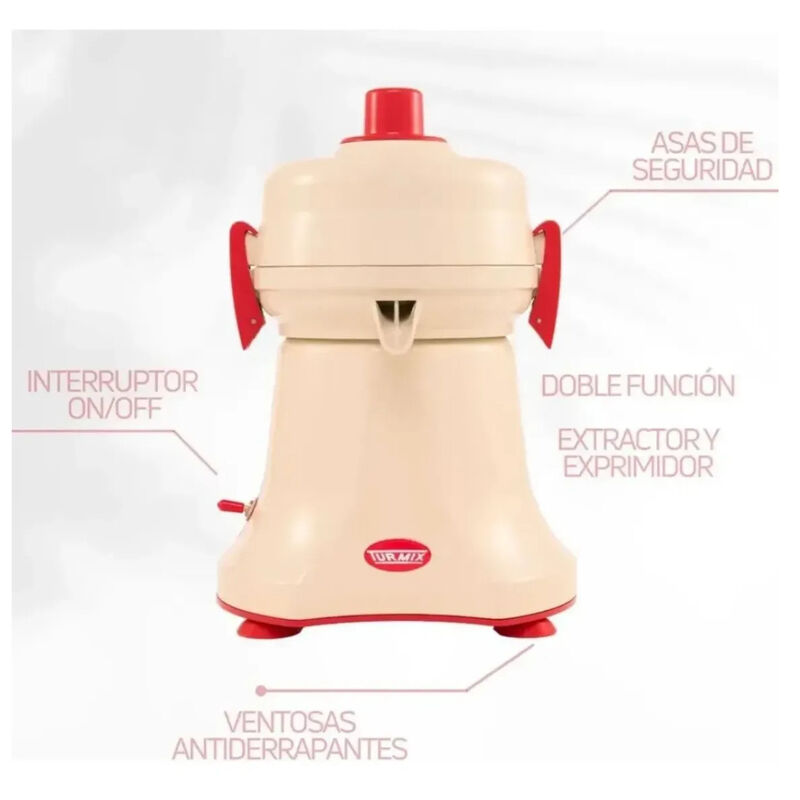 Kit Extractor Turmix Beige + Cuchillo Hudson De... image number null