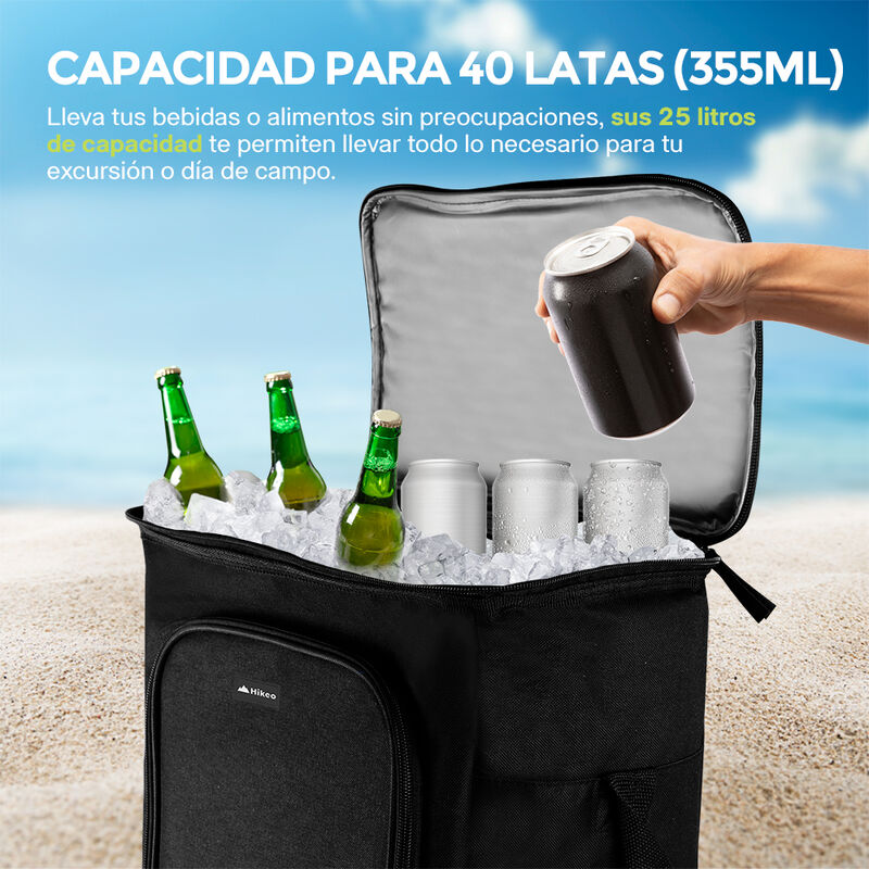 Hielera Térmica Aislada Plegable para 40 Latas ... image number null