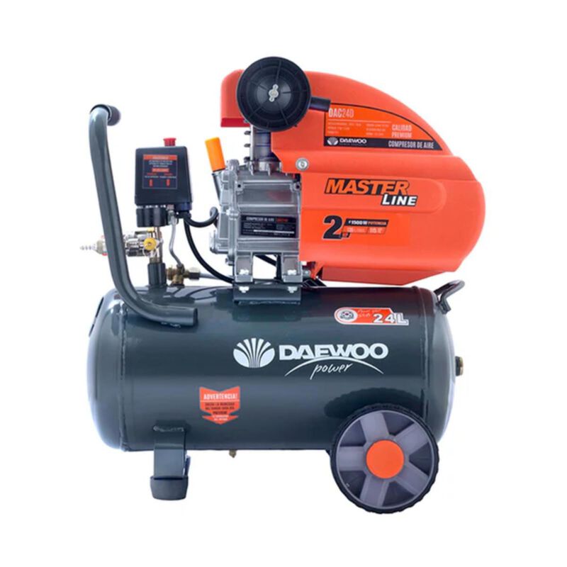 Compresor De Aire Daewoo 24 Litros 2 Hp Dac24d image number null