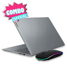 Combo Laptop Lenovo Ideapad 15.6" N150 128gb Ufs 8gb Ram Gris 83l7002fus + Mouse Bluetooth