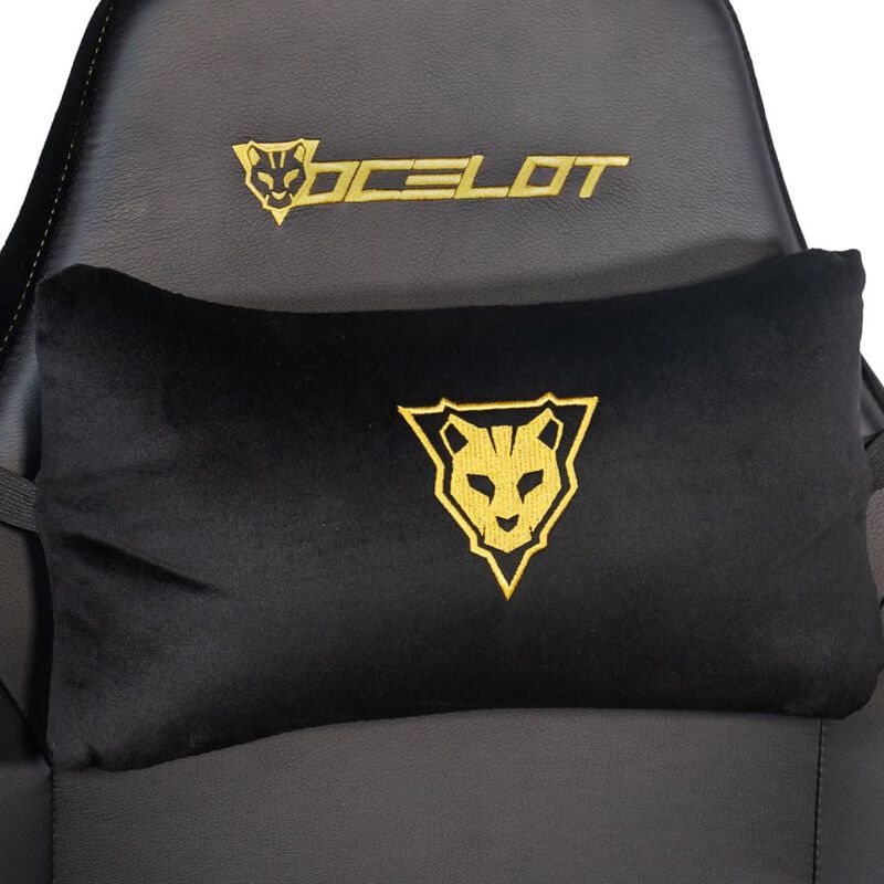 Silla Gamer Premium Ocelot. Reposabrazos 5D, Re... image number null