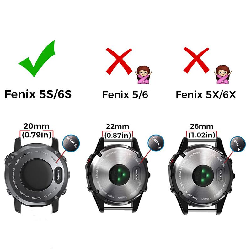Correa de Reloj Notocity Compatible con Fenix 5... image number null