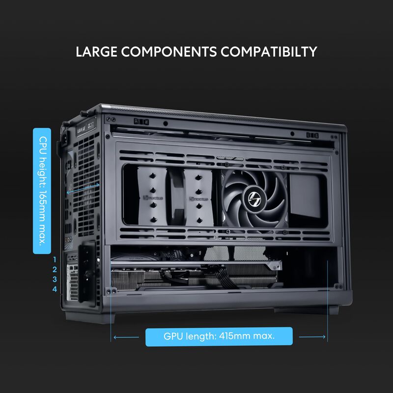 Chasis Lian Li A3x-wd Micro Form Factor De 26,3... image number null