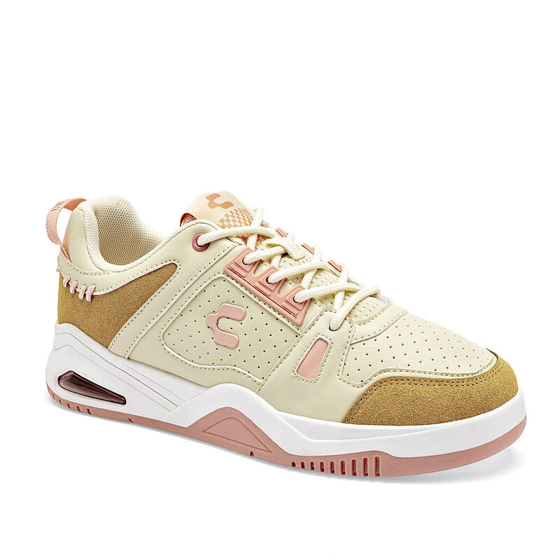 Charly tenis para mujer beige naranja cod 13962... image number null