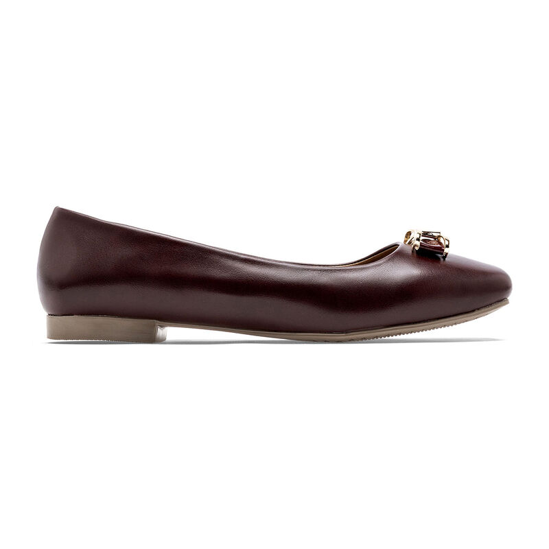 Tristanni Shoes Balerina Vino Para Mujer 148119... image number null