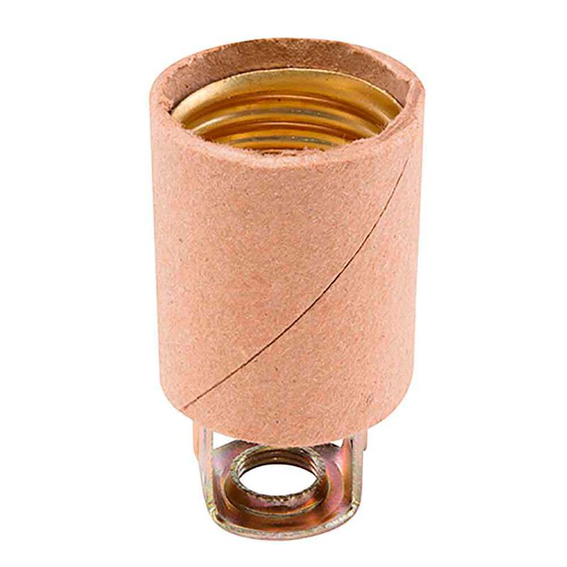 Portalámpara De Cartón Con Soporte Tipo Rosca S... image number null