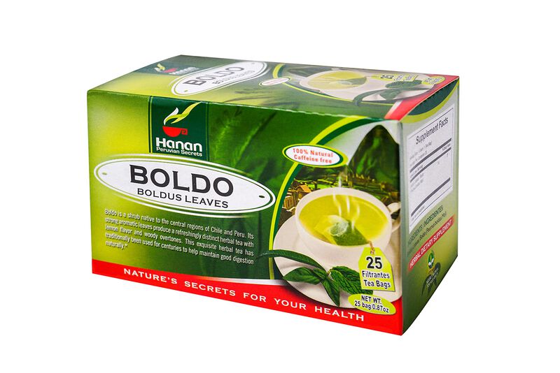 T&eacute; Hanan Boldo 25 Bolsas 100% Natural image number null