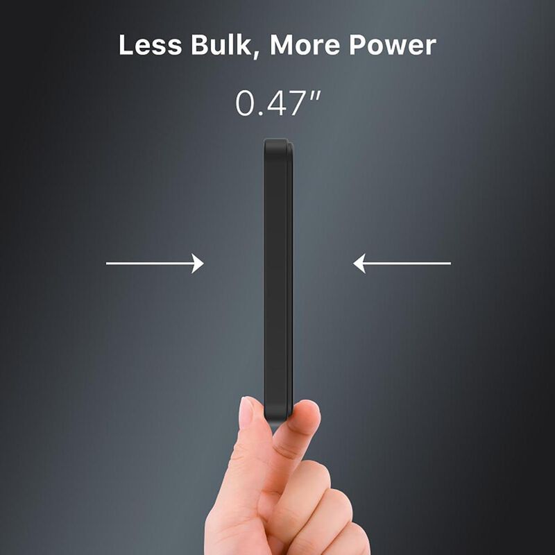 Bater&iacute;a MYBAT Powerbank Mag 5000mAH Brillos Rhi... image number null