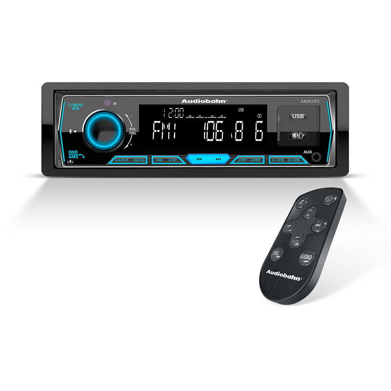 Autoest&eacute;reo con sensor de reversa 1 DIN Audioba... image number null