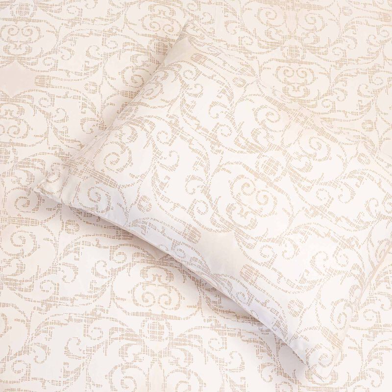 Edred&oacute;n Matrimonial / Queen Size Elian Beige image number null