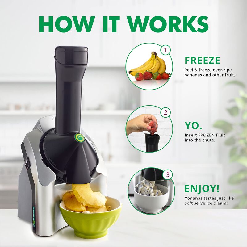 M&aacute;quina Para Hacer Helados Yonanas Classic Orig... image number null