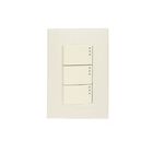 10 Pack Placa de 3 M&oacute;dulos 3 Apagadores de 1 M&oacute;dulo color Marfil iGoto