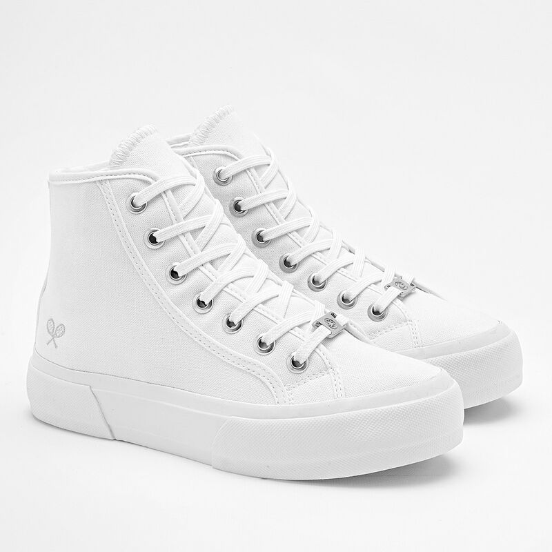 Moramora Tenis urbano para mujer blanco image number null