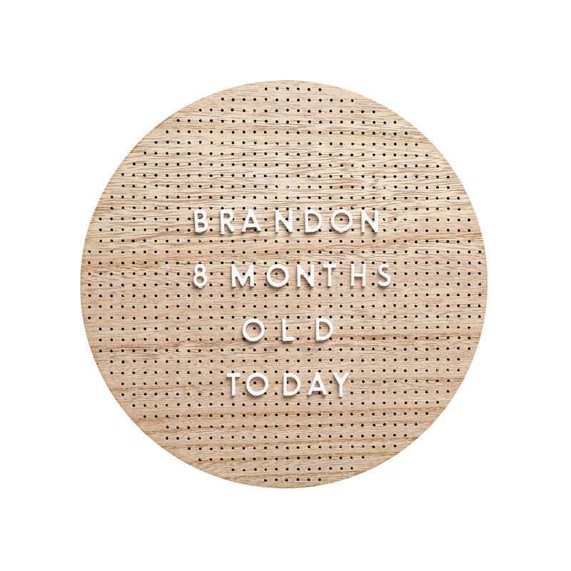 Tablero Letras Círculo image number null