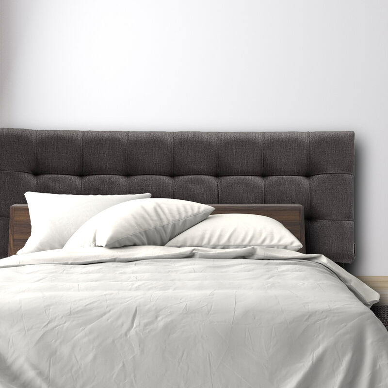 Cabecera Matrimonial Dicasa Catania Gris Carb&oacute;n image number null