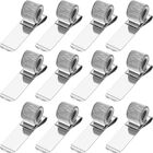 Porta L&aacute;piz Magn&eacute;tico Outus 12 Unidades Plateado 41 &times; 12 mm