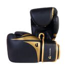 Guantes de Box 14 oz Negro con Dorado + Protector Bucal Bluelander