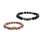 Luckyly Pulseras Para Parejas, Acero Inoxidable, Regalos