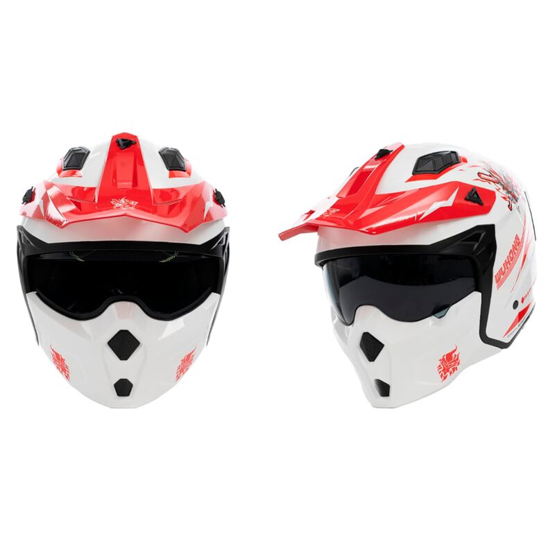 Casco Para Motocicleta Casco Integral Abatible ... image number null