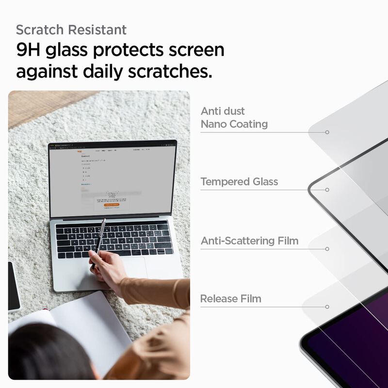 Protector De Pantalla Spigen Glastr Slim Para M... image number null