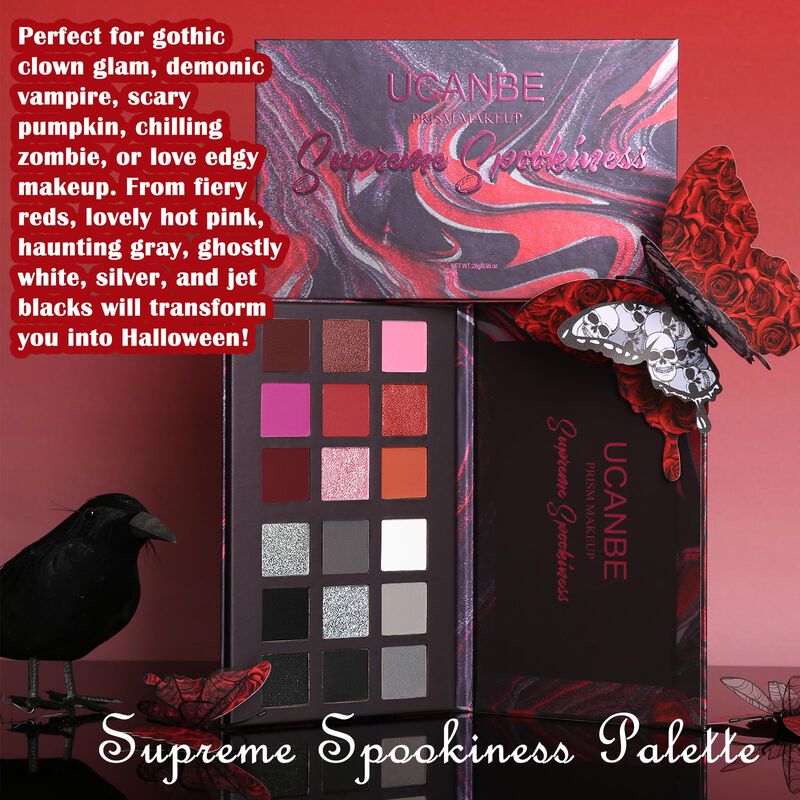 Paleta De Sombras De Ojos Ucanbe 18 Colores Mat... image number null