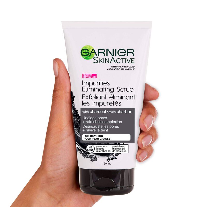 Exfoliante Garnier Skinactive Charcoal, Elimina... image number null