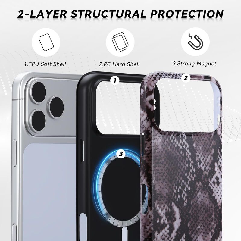 Funda Fourmor Iphone 17 Pro Magsafe Inal&aacute;mbrica... image number null