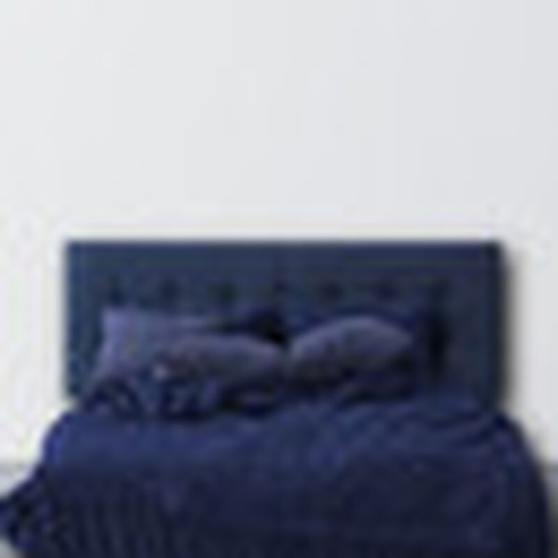 Cabecera Matrimonial Dicasa Catania Azul Marino image number null