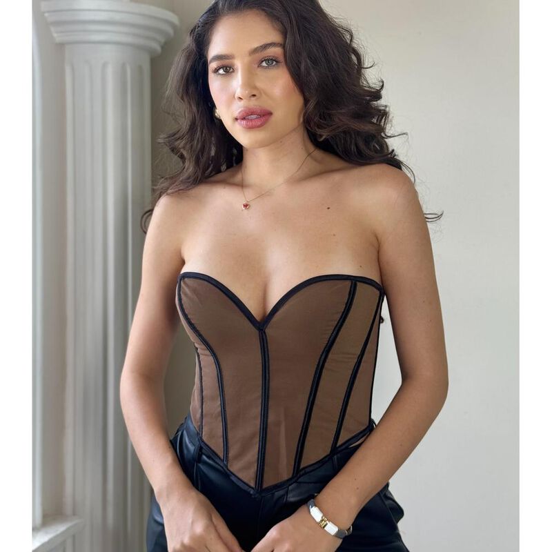 Corset con bordes image number null