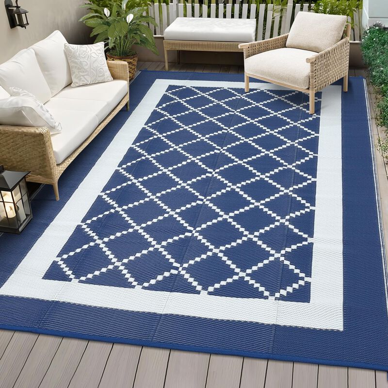 Alfombra Milleloom 274 cm x 366 cm Azul Marino ... image number null