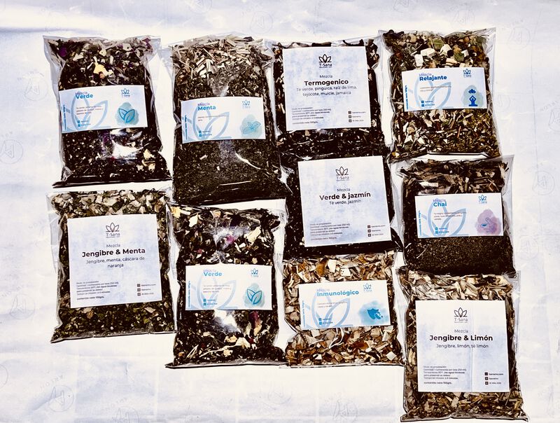 Kit a granel de 10 tisanas herbales image number null