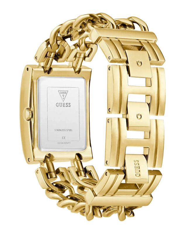 Reloj Guess Mod Heavy Metal Dama Dorado GW0740L... image number null