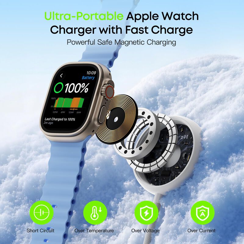 Cable USB-C Rethlo 1m para Carga Inal&aacute;mbrica Ap... image number null
