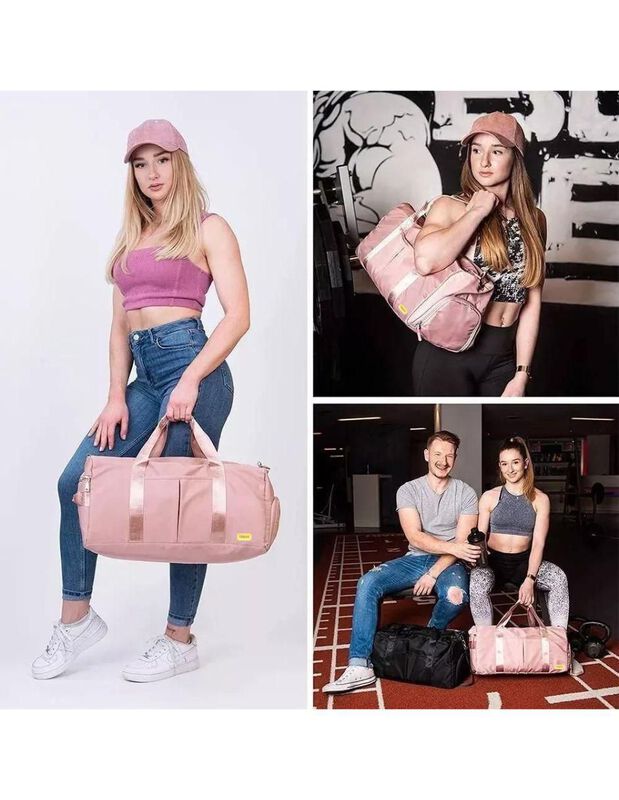 Bolsa Pink Brule Activerose De Nylon image number null