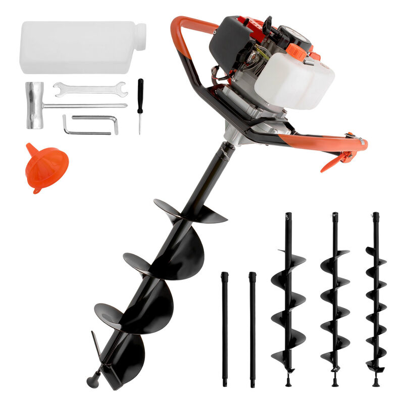 Motoperforadora Ahoyadora 3 Brocas 49cc 2.4hp 6... image number null