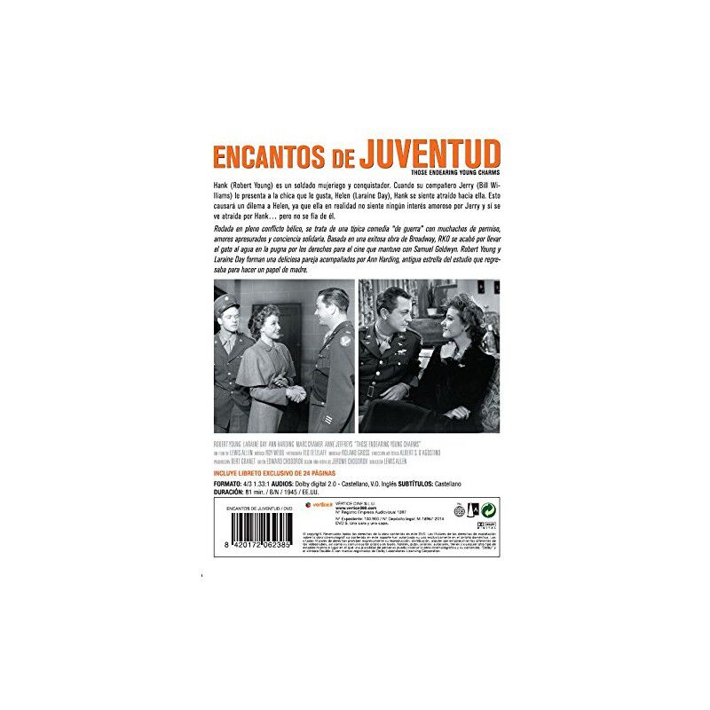 Filmoteca Rko: Encantos De Juventud (dvd) image number null